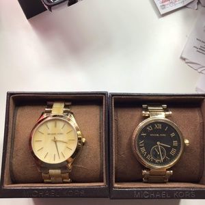 Michael kors gold watches